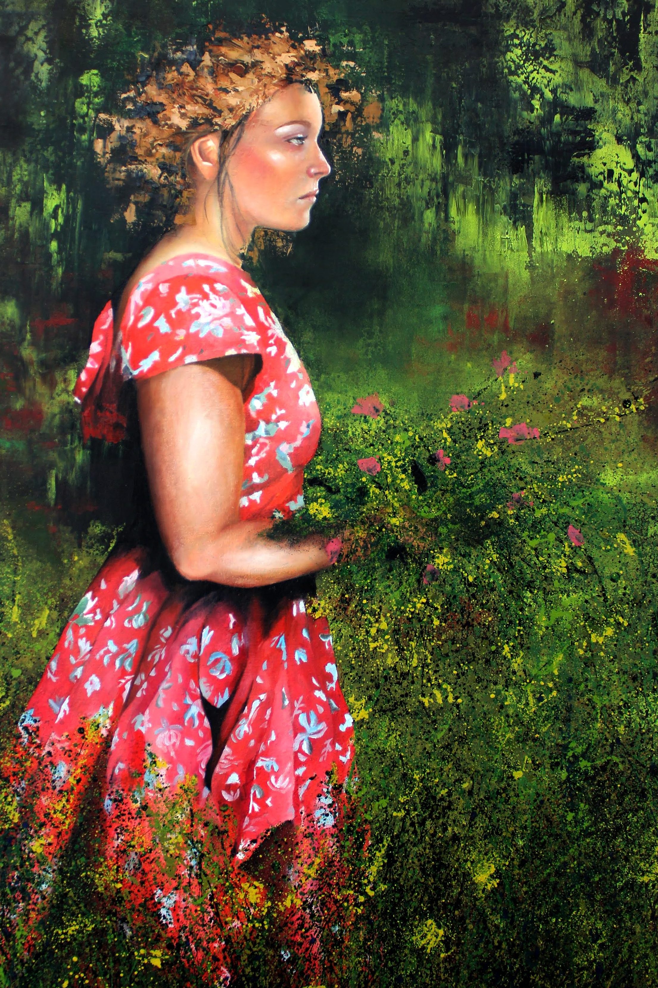 Obra de arte. Galería de arte.